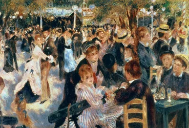 Ball at the Moulin de la Galette, 1876